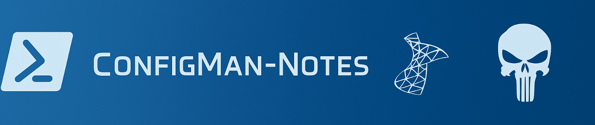 ConfigMan-Notes